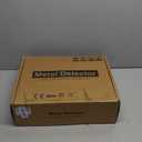 16" Detection Depth Metal Detector for Adults,High Accuracy Professional Metal Detector kit with Double-D Waterproof Coil,19.2 kHz Beach Metal Detector and Pinpointer,4 Professional Modes,LCD Display