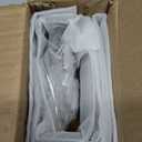 Heavy Duty Shelf Bracket Black 6 inch 6 Pack Floating Shelf Brackets L Brackets for Shelves for DIY Decorative with Mounting Hardware