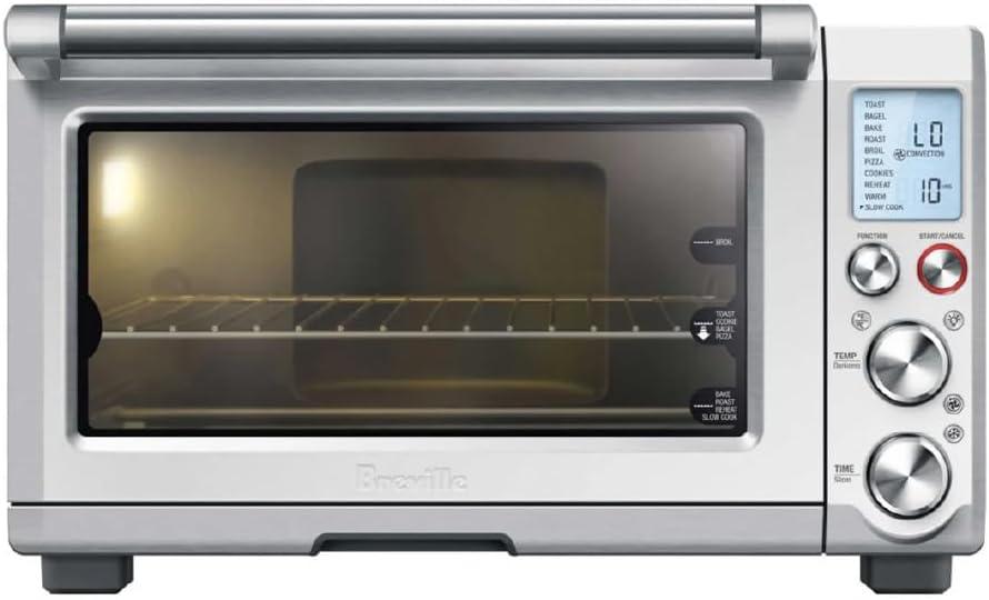 Breville BOV845BSS Smart Oven Pro Countertop Oven, Brushed Stainless Steel (One Size)