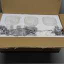 Espird Chrome Bathroom Vanity Light - 3 Light Bathroom Light Fixture Square Design & UL Certification, Bath Room Lighting Fixtures Over Mirror, Modern Vanity Lighting Fixture for Living Room