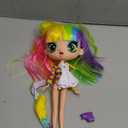 Decora Fashion Girlz Series 2 Decora Dream  11 Fabric-Costumed Posable Vinyl Doll with Extra-Long Rainbow Hair, 50+ Surprises, Puffy & Flat Removable Stickers, and Accessories