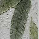 Diathou Art Hand-painted green plants Hand-painted Abstract painting Modern minimalist 3D texture wall art Oil painting Home bedroom wall Art Deco oil painting 48x24 inch vertical mural