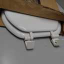 Bemis 400TTA Economy Durable Wood Toilet Seat, Made in USA, Round, White