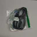 Outdoor Extension Cord Waterproof 5FT, Black 12/3 SJTW Heavy Duty, Flexible 100% Copper 3 Prong Extension Cord for Lawn, Garage,UL List