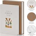Beautiful Decorative Books - Set of 2 Boxes Enhance Your Coffee Table, Bookshelf or Mantel Shelf Decor - Aesthetic Fake/Faux Books for Modern Home Decoration, Photo Storage and as a Keepsake Box