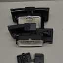 Solar Security Light Outdoor Super Bright LED w/Remote Control, Radar Motion Sensor Flood Light, 3 Heads 270 Wide Angle, IP65 Waterproof, 3 Modes (2 Packs)