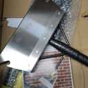 Garden Flat Shovel,60 Ice Scraper,Snow Shovel for Driveway, Stainless Steel Multifunctional Cleaning Shovels Chopper Floor Scraper for Outdoor Walkway Car Snow Ice Weeds Moss Removal