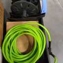 Electric Pressure Washer 5000 PSI 2.8 GPM Power Washers Electric Powered with 33ft Pressure Hose M22-14mm, 4 Nozzle and Foam Cannon, powerwashers for Home, Cars, Fences, Patio, Blue