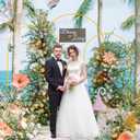 Wokceer Wedding Arch Backdrop Stand 8FT, 7.2FT, 6.6FT Set of 3 Gold Metal Arch Backdrop Stand for Wedding Ceremony Baby Shower Birthday Party Garden Floral Balloon Arch Decoration