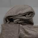 Luxury Velvet Quilt Set Full Queen Size Bedding Sets, Ultra Soft Velvet Comforter Set, Lightweight Channel Box Stitch Oversized Bedspread Coverlet for All Season, with 2 Shams, Urban Taupe