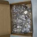 Ravinte 30 Pack Brushed Nickel Cabinet Pulls 1-1/4 inch Kitchen Drawer Pulls Cabinet Door Handles Knobs for Dresser