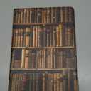 Case for Amazon Kindle Fire HD 8 Tablet (6th/7th/8th Generation, 2016/2017/2018 Release) PU Leather Slim Lightweight Shockproof Smart Stand Cover with Auto Wake/Sleep, Library Bookshelf