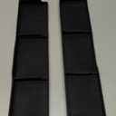 Hydream Stove Top for Silicone Shelf,30 Inch Magnetic Shelf Over the Stove Spice Rack,Kitchen Organizer Magnet Above Stovetop Back of Flat Storage Suctioned-Black