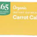 365 by Whole Foods Market, Organic Instant Oatmeal, Carrot Cake, 8 Count, 11.3 Ounce (EXP 06/30/26)