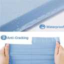 Metronic Poly Mailers 12x15.5 100 Pack, Medium Size Shipping Bags for Clothing, Strong Self-Seal Mailers Poly Bags Shipping Envelopes, Thick Mailing Bags Package Bags for Small Business, Light Blue, 12x15.5 100 pieces