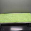Mat Rugs Washable, Bathroom Carpets, 4 Pieces, 47x28 inches, Pink, Gray, Blue, Green