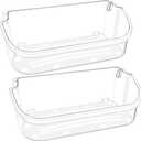 240356402 Refrigerator Door Bin Replacement Part Frigi.daire Side-By-Side Refrigerator Compatible with Frigidaire Refrigerator Door Shelf FFSS2615TS0 LFSS2612TF0 LFSS2612TE0 AP2549958 (2 Pack)
