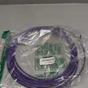 Tie Out Cable for Dogs Up to 300lbs,100ft 150ft 200ft Extra Strong 1000lbs Break Strength Tie-Out Tether Trolley Training Lead,Dog Run Cable for Yard Garden Park Camping Outside (Purple, 300lbs 25ft)