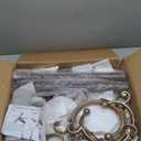 Wooden Coat Racks, Retro 78" Coat Tree with 12 Hooks & Stable Triangular Base, Entryway Coat Rack Freestanding for Hat, Clothes, Scarves, Handbags, Umbrella (Vintage)