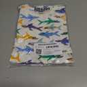 Amazon Essentials Boys Short-Sleeve T-Shirts (Large, Ivory Sharks)