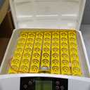 55 Egg Incubator with Humidity Display, Egg Candler, Automatic Egg Turner, for Hatching Chickens