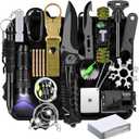 Gifts for Men Him Dad Husband, 28-In-1-Survival Kits, Men's Gifts Survival Gear, Stocking Stuffers for Men Christmas Birthday Gifts, Unique Cool Gadgets Gifts for Camping, Hiking, Hunting
