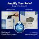 Vicks CoolRelief Cool Mist Humidifier Small to Medium Room Vaporizer for Baby, Kids, Adults, 1.2 Gal
