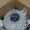 166CFM Radon Fan Ultra Quiet - Radon Mitigation System Kit Inline Duct Fan(4 inch x 3 inch), IP67 Waterproof Exhaust Ventilation fan for Indoor Outdoor, Energy Efficient