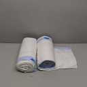 Small Drawstring Trash Bags,1.2-1.5 Gallon White Garbage Bag Home Trash Can Liners 120 Counts, 2 Pack
