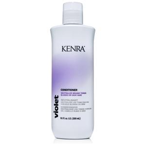 Kenra Violet Conditioner | Eliminates Brassy Tones | Purple Pigment + Deposit | Neutralizes Yellow | Moisturizes Processed Hair | Enhances Vibrancy of Blonde or Gray Hair | Color Safe (10.1 Ounce)