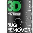 3D Bug Remover - All Purpose Exterior Cleaner & Degreaser to Wipe Away Bugs on Plastic, Rubber, Metal, Chrome, Aluminum, Windows & Mirrors, Suitable for use on Car Paint, Wax & Clear Coat