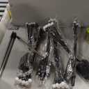 Kohlrabi Solar Garden Lights Outdoor, 10 Pack 80 LED Solar Purple Firefly Lights Waterproof, Sway by Wind, Halloween Swaying Light for Yard Patio Backyard Garden Planter Flower Bed Pathway Decoration