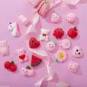 JOYIN 36 Packs Valentines Day Mochi Squishy Toys, Stress Relief Fidget Toy, Cute Miniature Novelty Squeeze Toys for Kids Valentine's Party Favors, School Classroom Gift Exchange and Goody Bag Filler