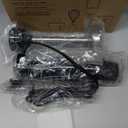 Bonsenkitchen Immersion Blender Handheld with Food Processor, 20 Speeds Hand Blender with Turbo Mode, Stainless Steel Blade, Egg Whisk, Beaker & Chopper Bowl, Hand Mixer for Smoothie, Soup, Baby Food (With 3 attachment)