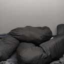 NOAH & PAW Dog Bed, 28x23x11 Inch, Orthopedic Dog Beds for Medium Size Pets, Eggshell Memory Foam Infused with Cooling Gel, Inner Cover, Waterproof, Machine Washable (Faux Leather Sofa Collection) (Charcoal)