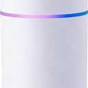 Portable Colorful Cool Mini Humidifier,Aroma Essential USB Personal Desktop Humidifier. Perfect for Bedroom, Office & Car(300ML, White)