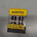 AUXITO CANBUS 1157 LED Bulbs Amber Yellow with Built-in Resistor 2057 2357 7528 BAY15D P21/5W Anti Hyper Flash Error Free Front Rear Turn Signal Lights Blinker Marker DRL Parking Lights, Pack of 2