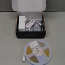 PAUTIX COB LED Strip Light,LED Lights 16.4ft,UL Listed Warm White 2700K Dotless Strip Lights,CRI93+ Super Bright Dimmable 24V Flexible Tape Light with RF Remote,for Cabinets,Kitchen Office Lighting