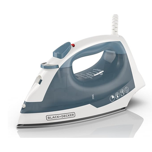 BLACK+DECKER Easy Steam Compact Iron, IR40V, Nonstick Plate, SmartSteam, Anti-Drip, Auto Shutoff & Light ‘N Easy Compact Steam Iron, IR1020S, Stainless Steel Soleplate, Spray Mist