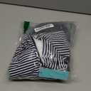 Aqua Eve 3 Piece Tankini Swimsuit for Women Tank Bathing Suit with Shorts Open Back Athletic Swimwear (Medium, Army Green and Stripes)