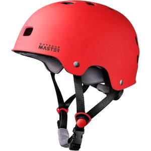 OutdoorMaster Skateboard Cycling Helmet - Two Removable Liners Ventilation Multi-Sport Scooter Roller Skate Inline Skating Rollerblading for Kids, Youth & Adults (X-Small)