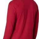 Hanes Mens T-Shirts, Men's Beefyt Henley Shirts, Men's Cotton Long Sleeve Shirts (X-Large)