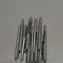 uni-ball(R) Vision(TM) Rollerball Pens, 0.7 mm, Fine Point, Gray Barrel, Black Ink, Pack Of 12, 60126