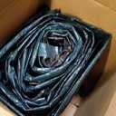 Blue Wave Silver 20 ft x 40 ft Rectangular Winter In Ground Pool Cover – Blocks Debris and Sunlight with 12-Year Protection for Off-Season – With 10x10 Polyethylene Weave, 5 ft Overlap, Cable, Winch
