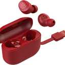JLab Go Air Pop True Wireless Earbuds, in Ear Headphones, Bluetooth Earphones, Ear Buds with 32H Playtime, Bluetooth Earbuds with Microphone, USB Charging Case, Dual Connect, EQ3 Sound, Rose