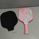 Pickleball Paddles USAPA Approved Pickleball Racket for Men & Women, Fiberglass/Carbon Fiber Lightweight High-Performance Paddle with Comfortable Grip for Beginners & Pros