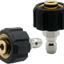 High Pressure Washer Adapter 1/4" to M22 14mm 15mm Quick Connect