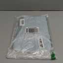 ZIGJOY Shark-Fin Transitional Swaddle for Newborn - 0.5 Tog Rayon Made from Bamboo Transition Swaddle Sleep Sack 6-12 Months Baby Arms Up Swaddle Blanket with 2-Way Zipper, Green&Blue