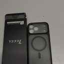 TOCOL for iPhone 17 Pro Max Case with Camera Control Capture Button, Compatible with Magsafe Charger, Built-in Magnetic Ring, Translucent Matte Phone Case for iPhone 17 ProMax 6.9 inch (Key Black)