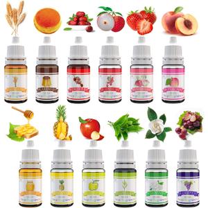 Soap Fragrance Oil - 12 Liquid Soap Scents Set for Bath Bomb Making, Soap Making Supplies, DIY Slime - Concentrated Food Grade Soap Flavoring Bath Bomb Scents for Cosmetic, Crafts - 10ml/0.35oz Each